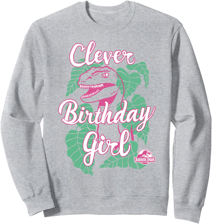Jurassic Park Raptor Cleveres Geburtstagskind Sweatshirt