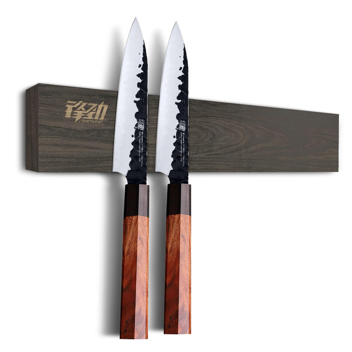 FINDKING 30cm Eschenholz Hölzern Magnetische Messer Streifen Küche Messer Reste Halter Ständer für d