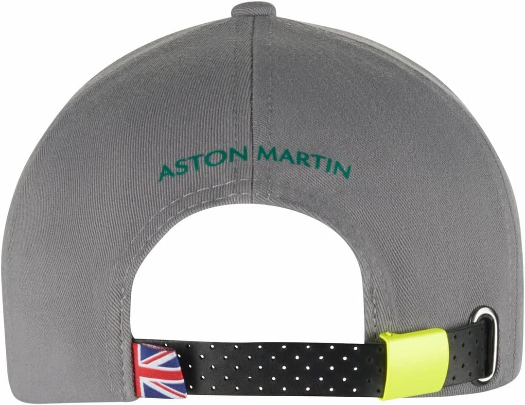 F1 Aston Martin Cognizant Team Sebastian Vettel Driver Cap Erwachsenengrösse, Grau