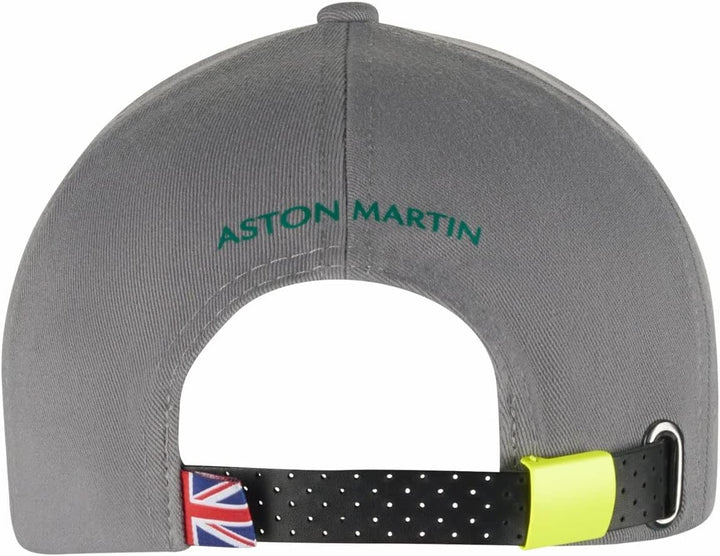 F1 Aston Martin Cognizant Team Sebastian Vettel Driver Cap Erwachsenengrösse, Grau