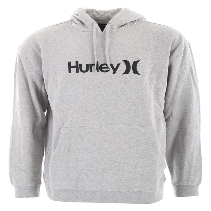 Hurley Herren M OAO Solid Core Po Fleece Sweatshirt S Dk Grau Htr, S Dk Grau Htr