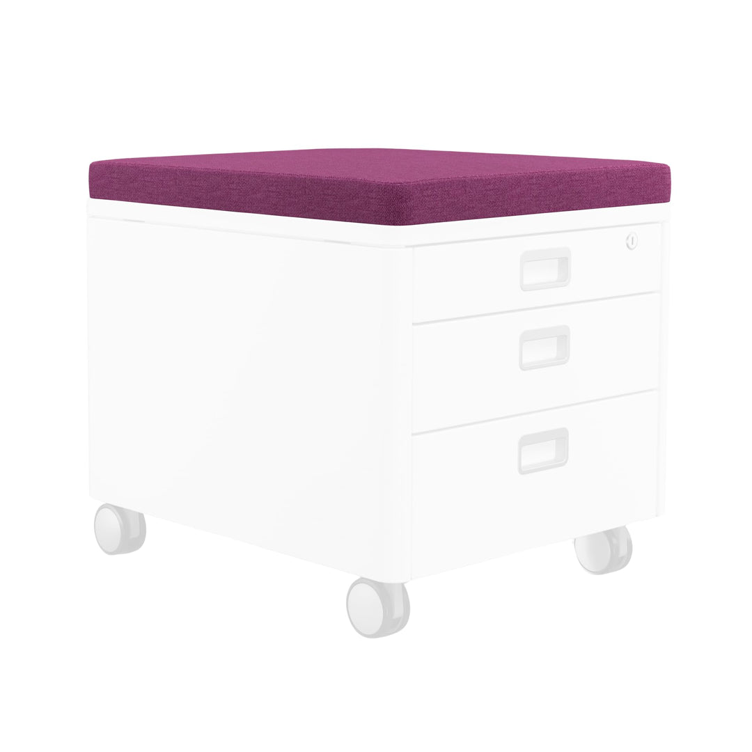 moll Pad, Sitzkissen für die Rollcontainer moll Pro und moll Cubic, abnehmbar und leicht zu reinigen