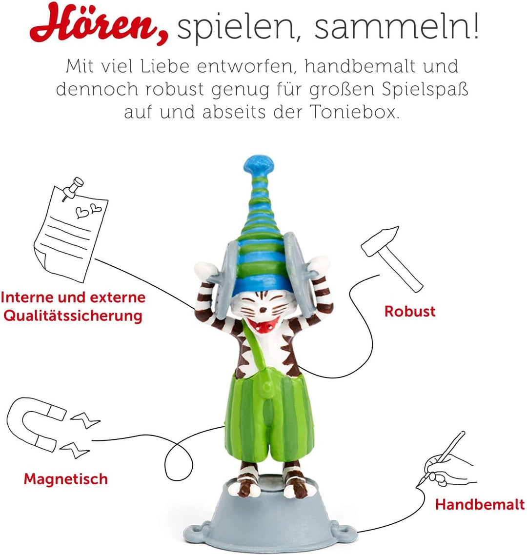 tonies Hörfiguren für Toniebox: PETTERSSON UND FINUS Hörspiel Figur der Hahn im Korb - ca. 34 Min -