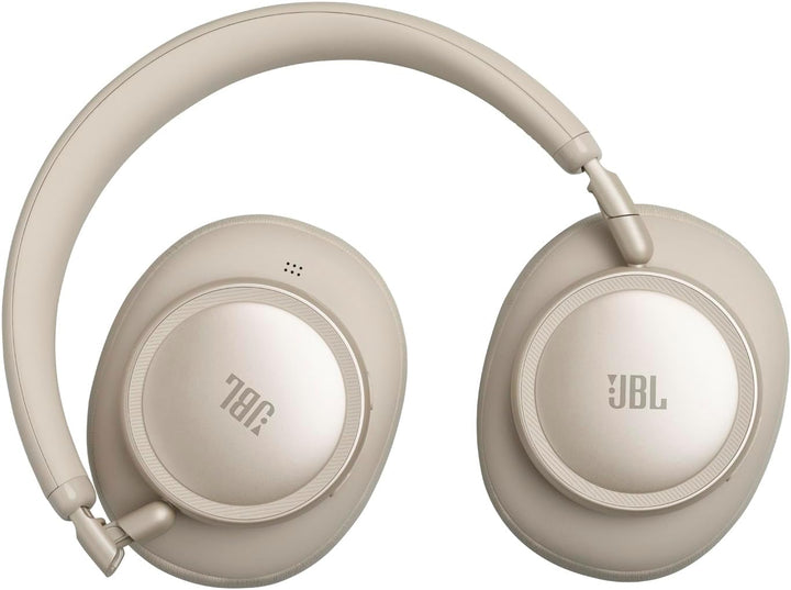 JBL Live 780NC Kabellose Noise Cancelling Over‑Ear‑Kopfhörer, Champagner | Bluetooth 6.0, Personalis