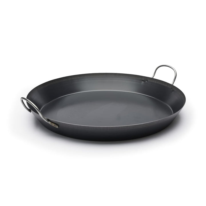DE BUYER Paella-Pfanne, Edelstahl, Silber, 60 cm 27.9 x 20.1 x 10.9 cm, 27.9 x 20.1 x 10.9 cm