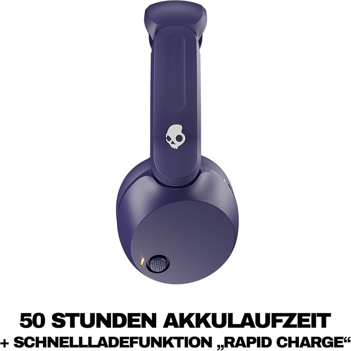 Skullcandy Icon 180 Wireless On-Ear Bluetooth Headphones, Up to 50 Hours Battery, Lightweight and Tr