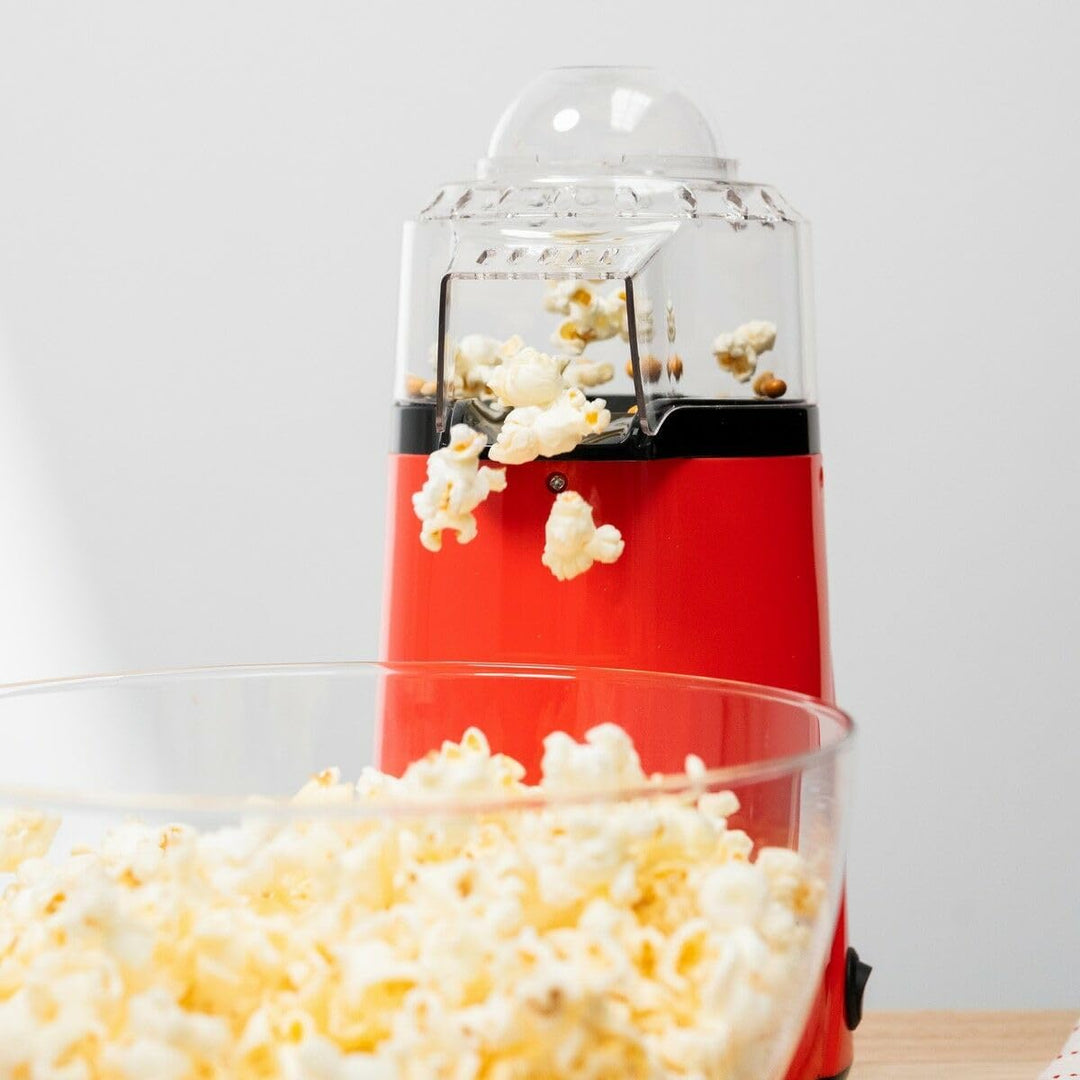 InnovaGoods® Popcornmaschine mit Luft, schnelles Kochen ohne Fett (2-3 min), Temperatur ca. 200 °C +