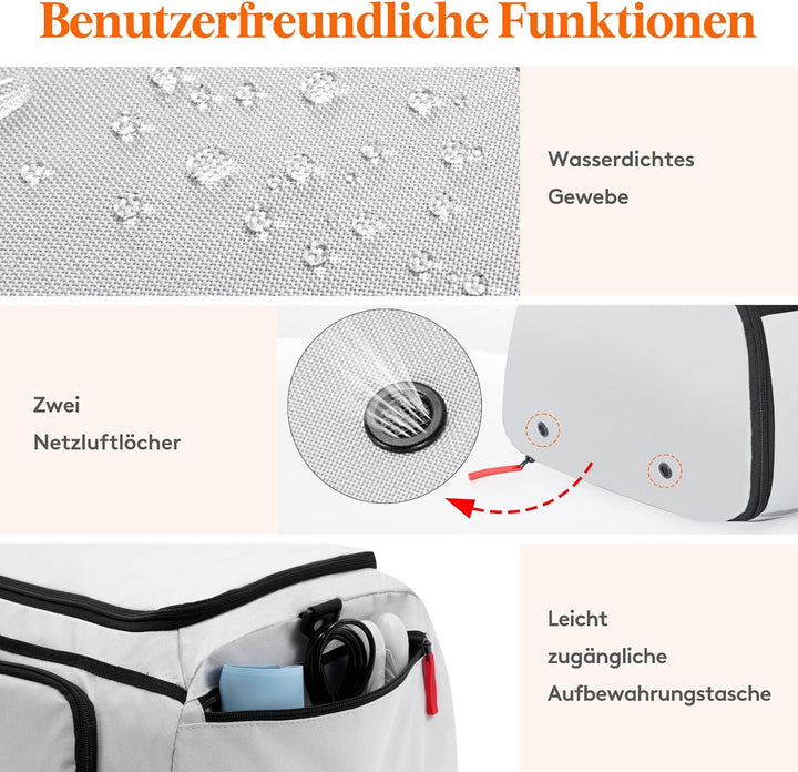 Lifewit 40L Sporttasche Herren, Reisetasche Rucksack mit Schuhfach und Nassfach, Gym Tasche, Wasserd