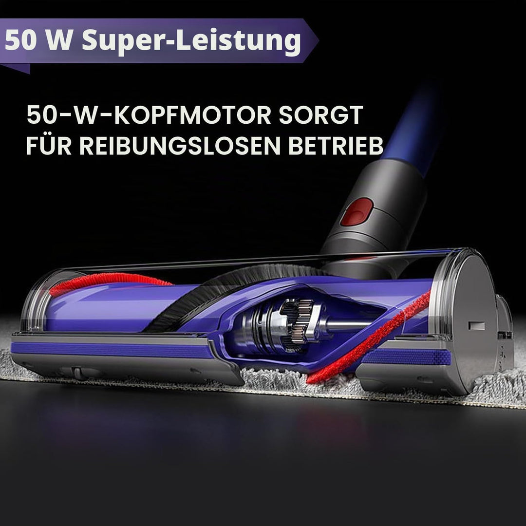Bürste Kompatibel mit Dyson V7 V8 V10 V11 V15 Staubsauger, Ersatzteile Bürstenkopf mit Direktantrieb