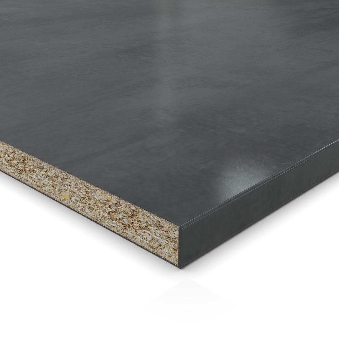19mm Spanplatte Zuschnitt Beton Infinity melaminharzbeschichtet Länge bis 200cm Dekorplatten Zuschni