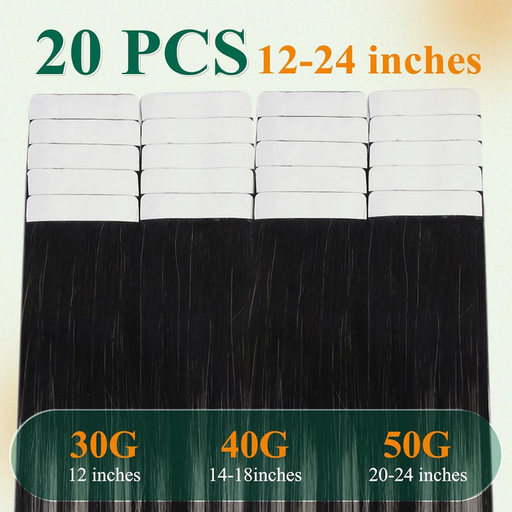 Easyouth Balayage Tape in Extensions Echthaar Tape in Echthaar Extensions Remy Tape in Extensions Fa
