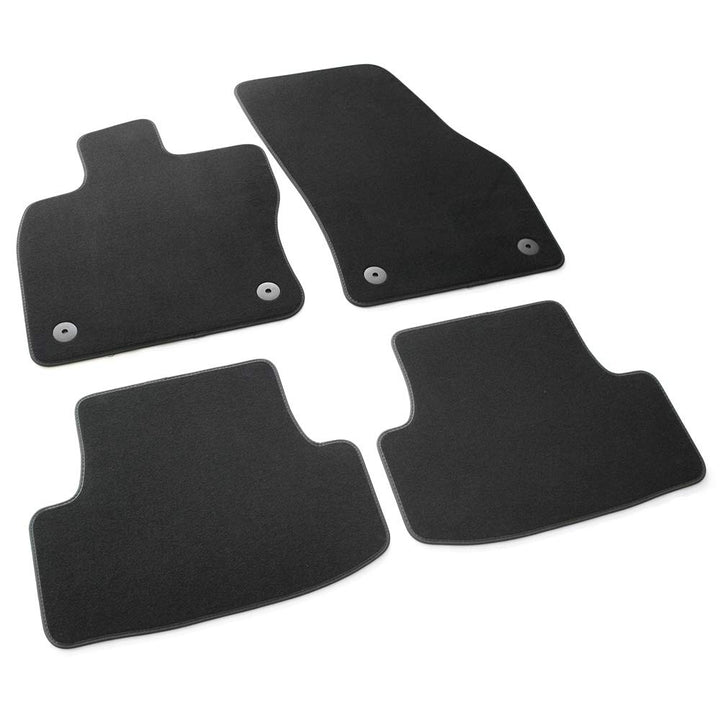 Seat 575863011LOE Premium Textil Fussmatten 4X Stoffmatten Velours Matten, schwarz