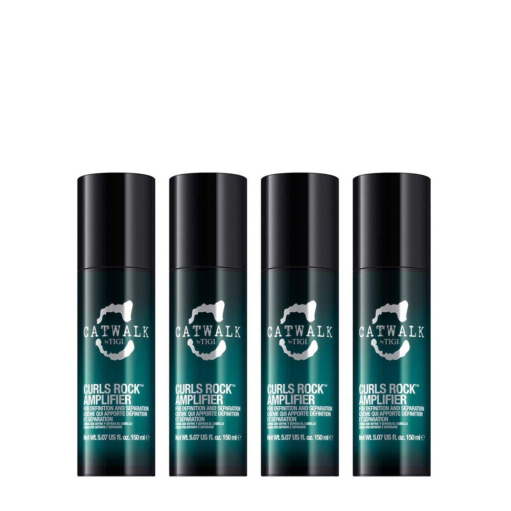 Tigi Catwalk Curlesque Curls Rock Amplifier 4x150ml Gurke 150 ml (4er Pack), Gurke 150 ml (4er Pack)