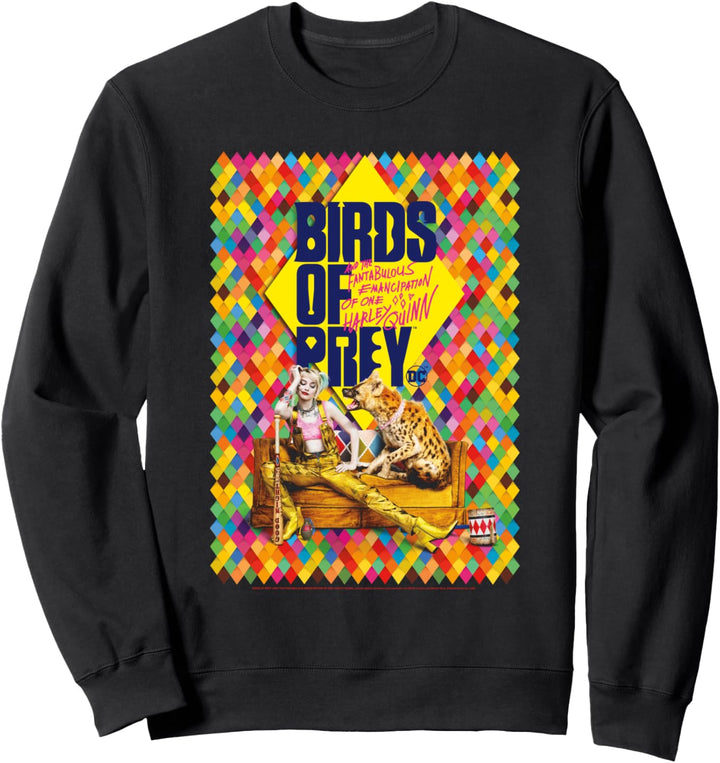 Birds of Prey Harley Quinn Poster Sweatshirt