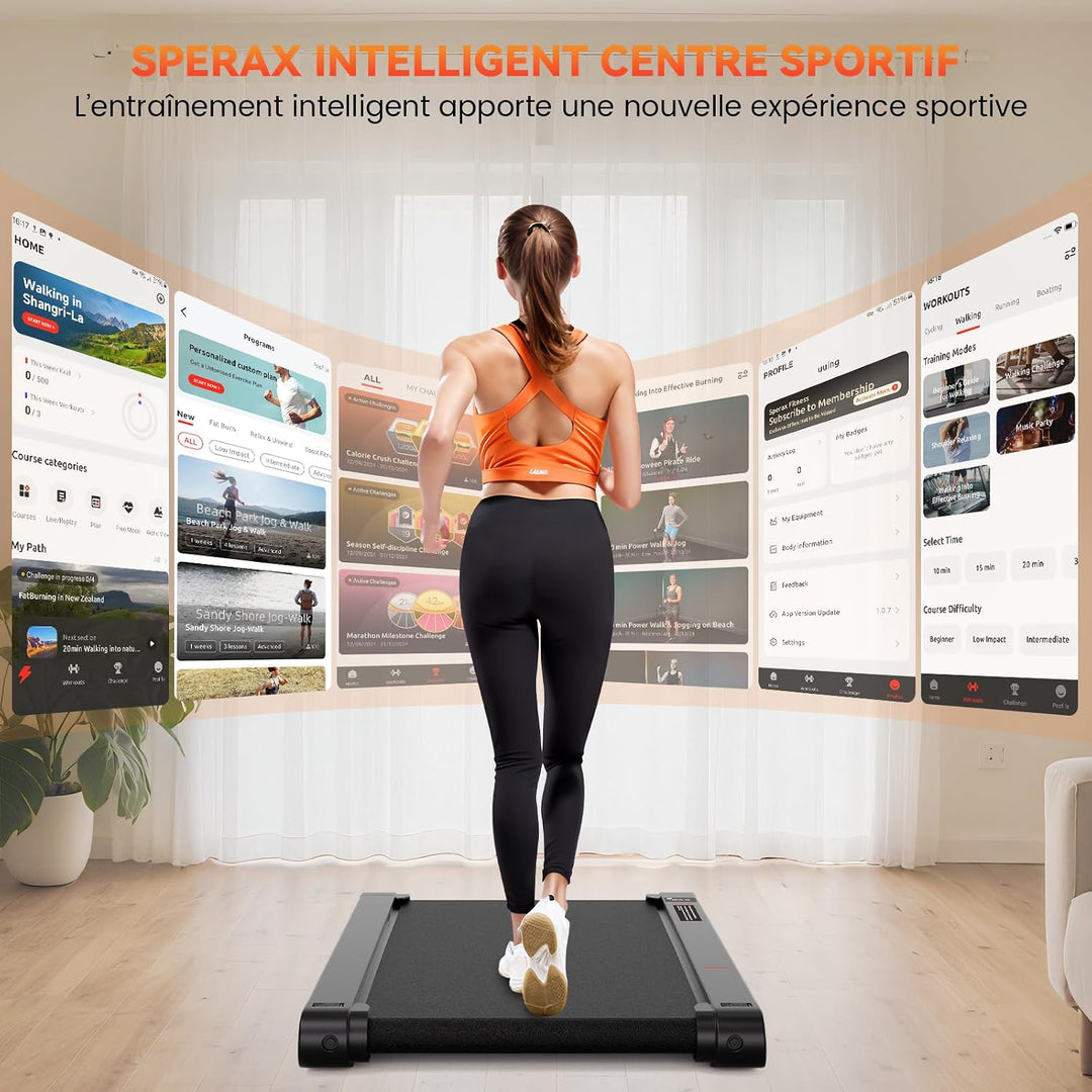 3 in 1 Walking Vibration Pad für Laufband für Zuhause mit Bluetooth 0.3-6km/h den Heim, und Walking