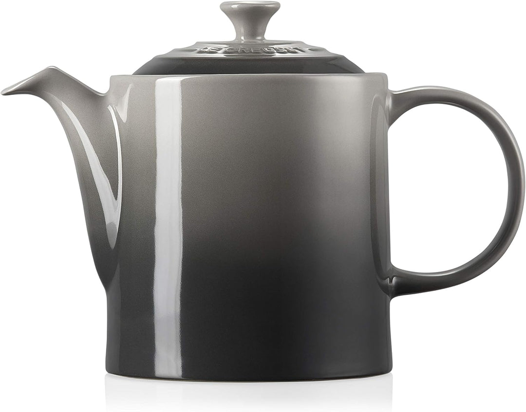 Le Creuset Hohe Kanne aus Steinzeug 1,3 Liter, Steinzeug, Flint, 80703134440003, Flint