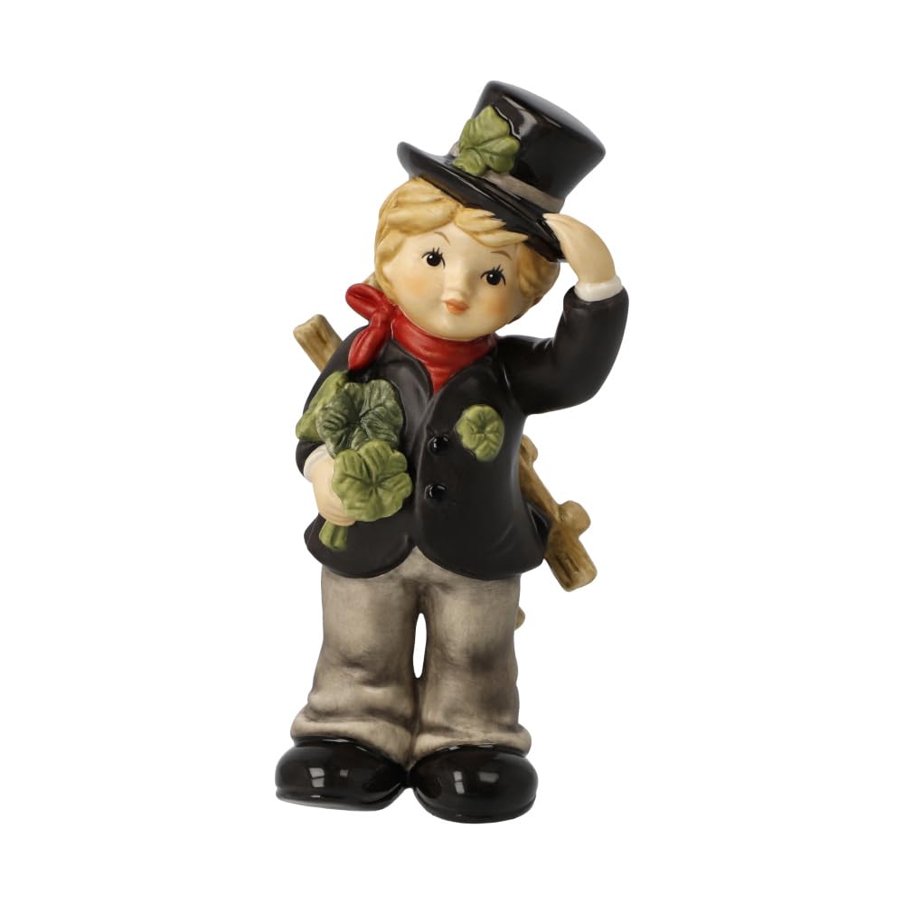 Goebel Figur Neuer Tag, neues Glück - Glücksbringer Weihnachten Einheitsgrösse Mehrfarbig, Einheitsg