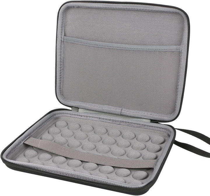 co2CREA Harte reiseschutzhülle Etui Tasche für Wacom Intuos S schwarz Stift Tablett Mobiles Zeichent