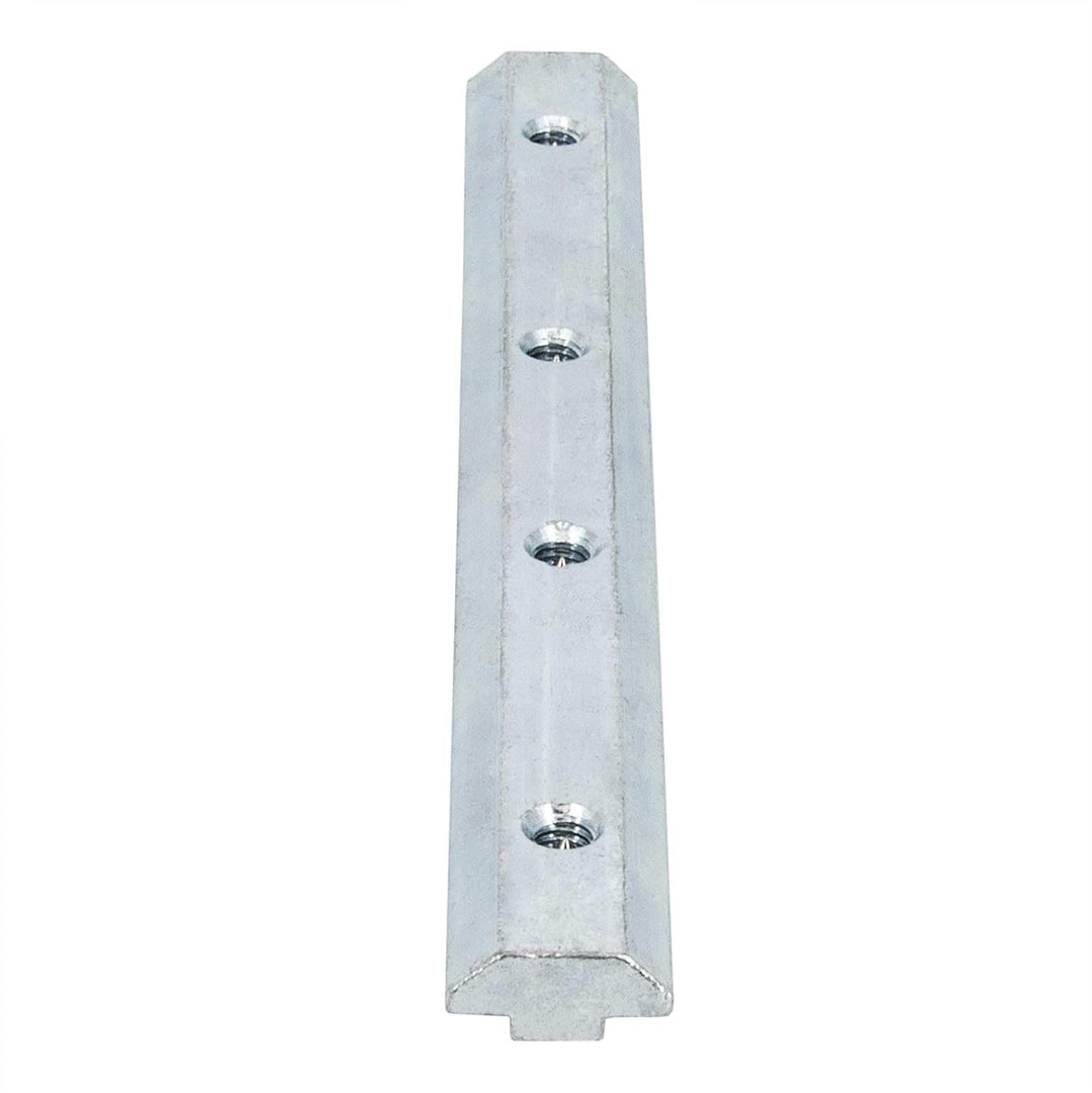 SCHMIDT systemprofile 10x Profilverbinder Nut 8 180mm Streckenverbinder mit Madenschrauben Aluprofil