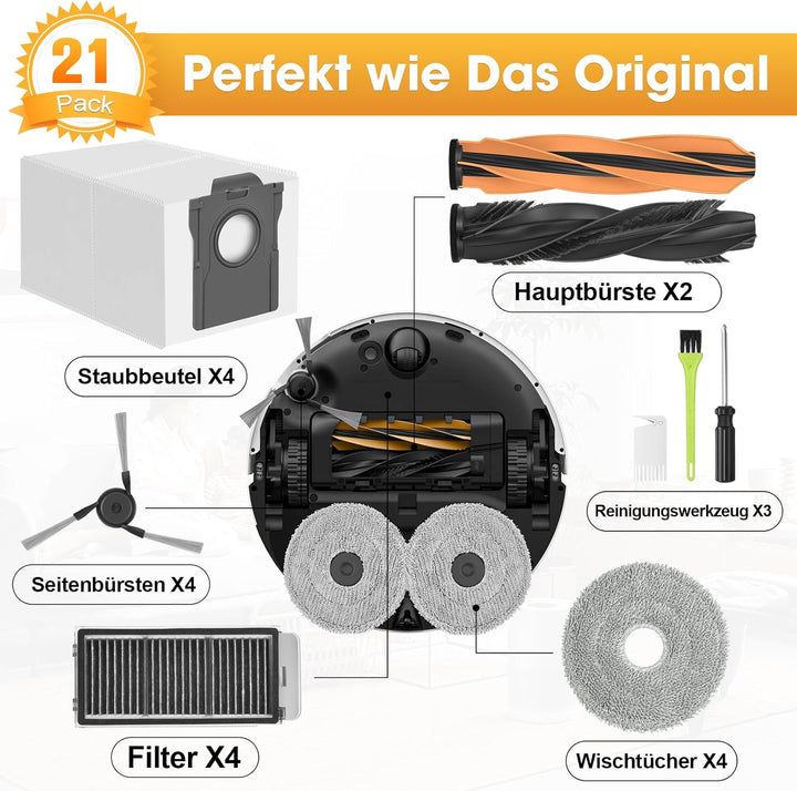 L40s Pro Ultra Zubehör für Dreame X50 Ultra Complete / L40s Pro Ultra / L50 Pro Ultra / X50 Master E