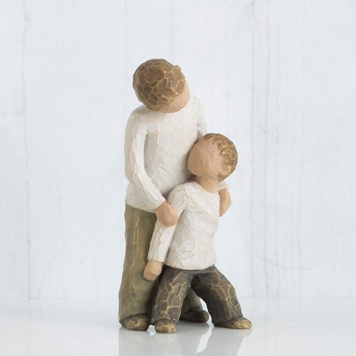Willow Tree Figur, Kunststoff, Beige, 5" Height Brüder, Brüder