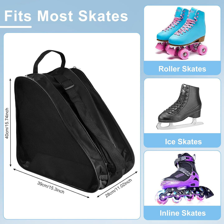 SLTAXAR Rollschuh Tasche Inliner Tasche Kinder Skatertasche Schlittschuhe Tasche für Inliner Ice Ska