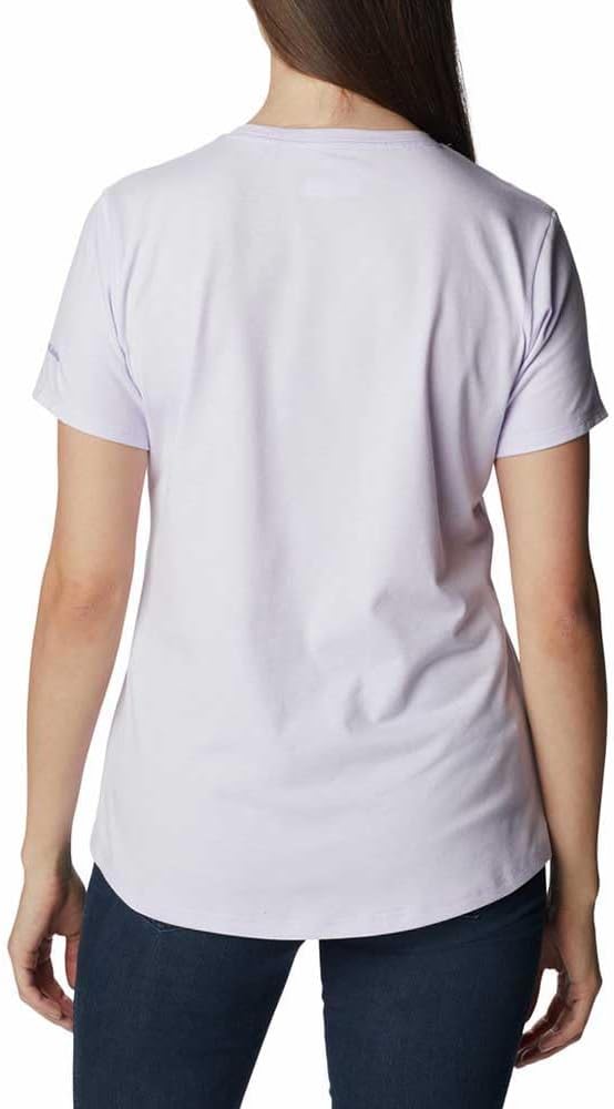 Columbia Tank Top Damen, Sun Trek S Purple Tint Hthr, Framed Halftone Grx, S Purple Tint Hthr, Frame