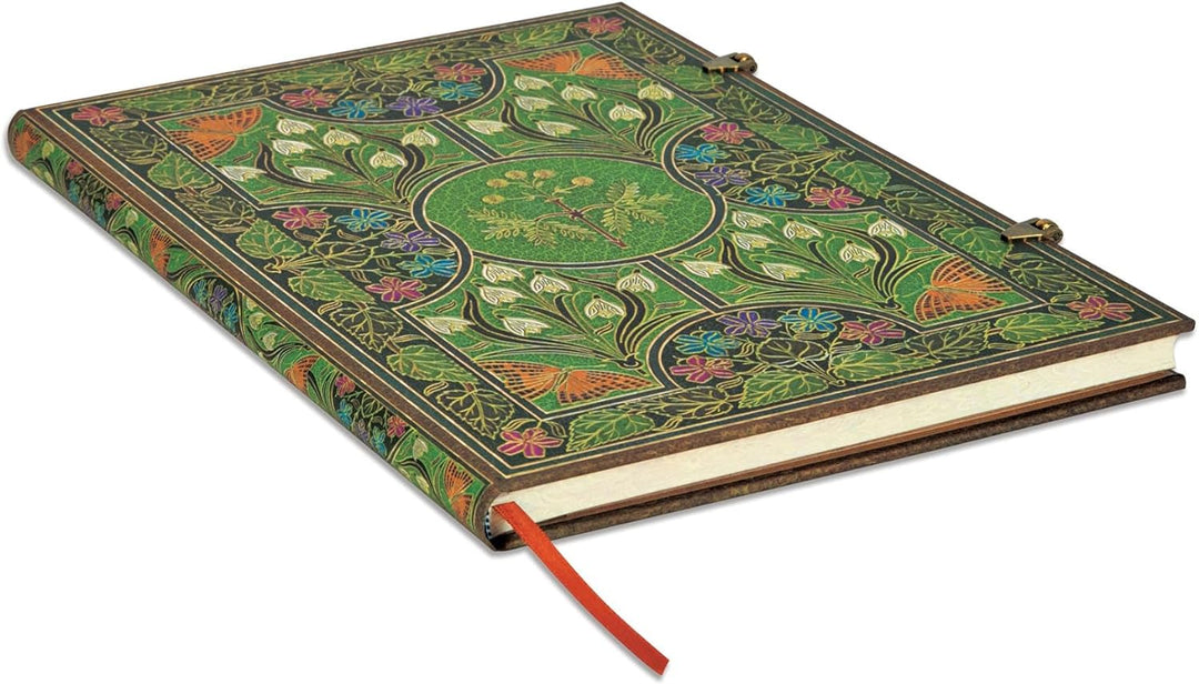Paperblanks Blühende Poesie Notizbuch Grande Unliniert, Grande (300 x 210) Geblümt, Geblümt