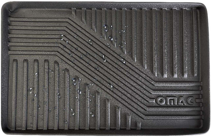 OMAC Schuhmatte Sauberlaufmatte Abtropfschale Napfunterlage 58x38cm Unterlage 3X 3x 58x38 cm, 3x 58x