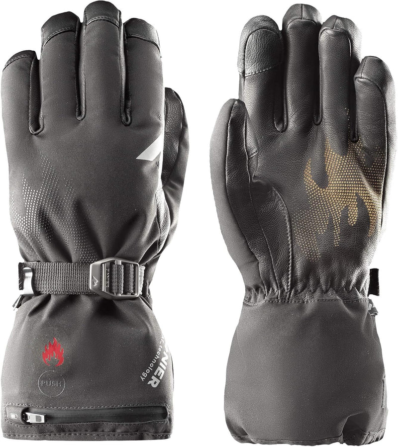 Zanier-Unisex-Handschuhe-HEAT LINER 7.5 Schwarz, 7.5 Schwarz