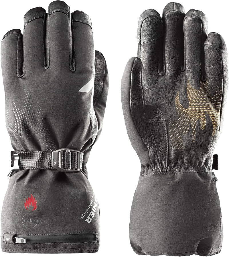 Zanier-Unisex-Handschuhe-HEAT LINER 9.5 Schwarz, 9.5 Schwarz