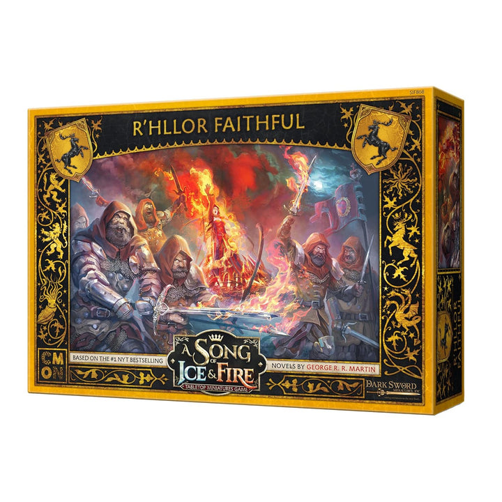 Cool Mini or Not - A Song of Ice and Fire: R'hllor Faithful - Miniature Game Baratheon R'hllor Faith