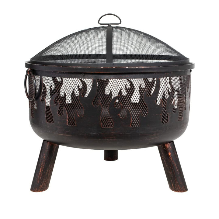 La Hacienda Wildfire Ø 61 cm - Feuerschalen für den Garten - Feuerstelle Outdoor & Feuertonne - Feue
