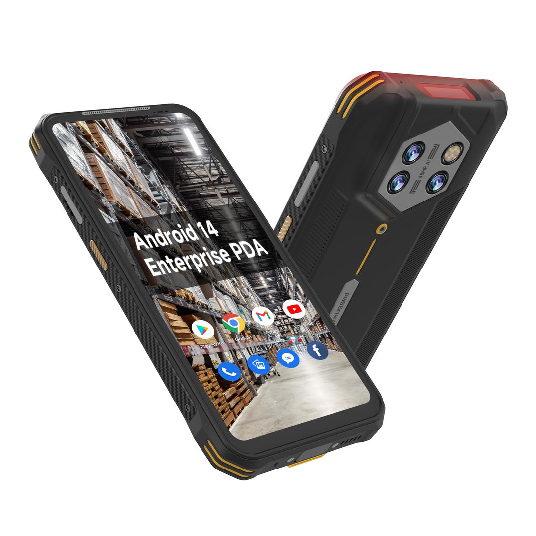 Android 14 Barcode Scanner H68T - Zebra SE4710 Scan-Engine Mobil PDA, 8GB+128GB IP68 Robustes Datent