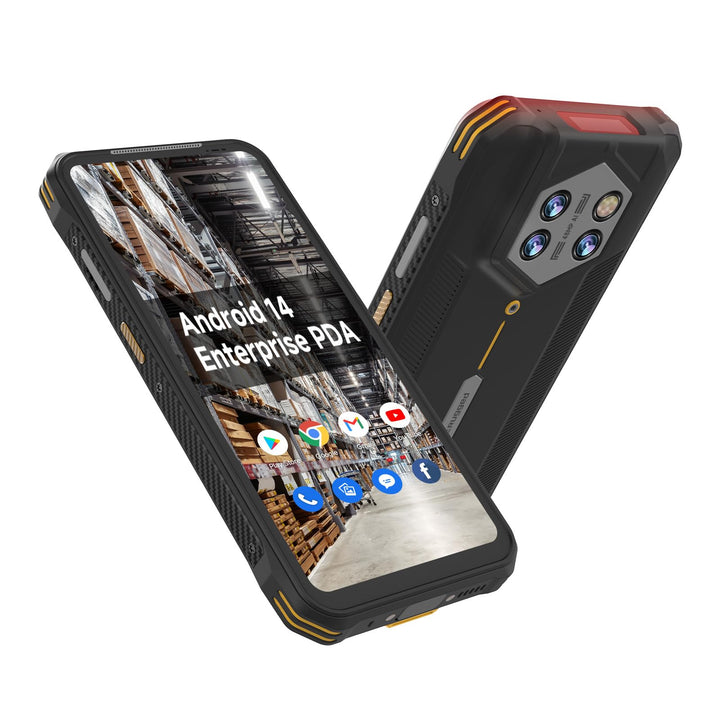 Android 14 Barcode Scanner H68T - Zebra SE4710 Scan-Engine Mobil PDA, 8GB+128GB IP68 Robustes Datent