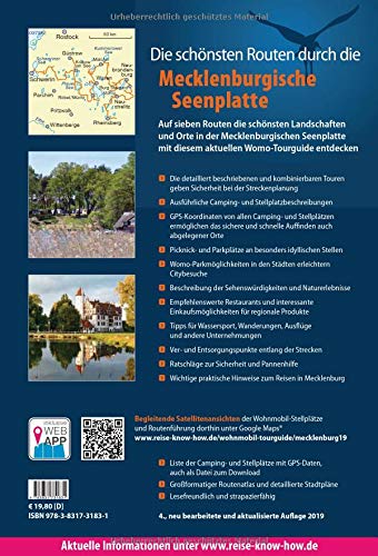 Reise Know-How Wohnmobil-Tourguide Mecklenburgische Seenplatte: Die schönsten Routen, Taschenbuch