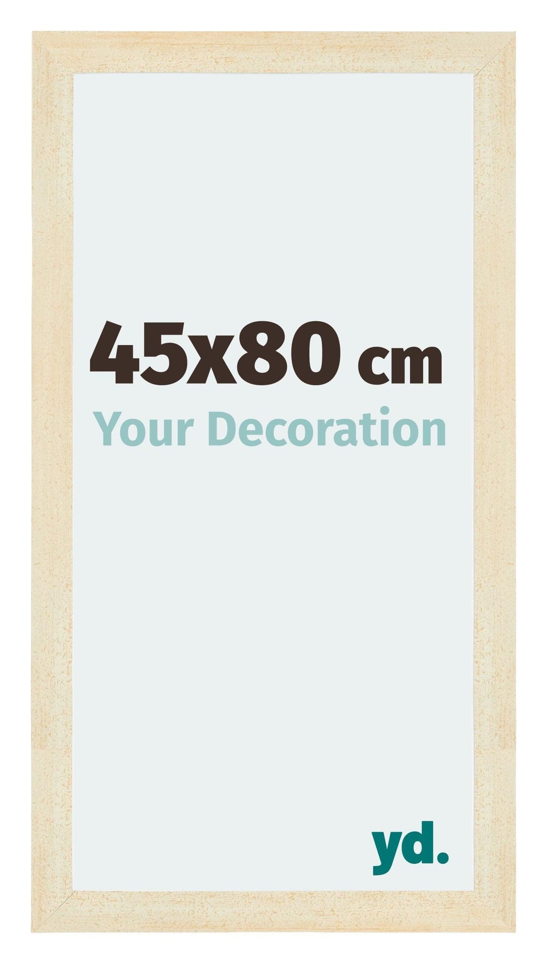 yd. Your Decoration - Bilderrahmen 45x80 cm - Bilderrahmen aus MDF mit Acrylglas - Antireflex - Ausg