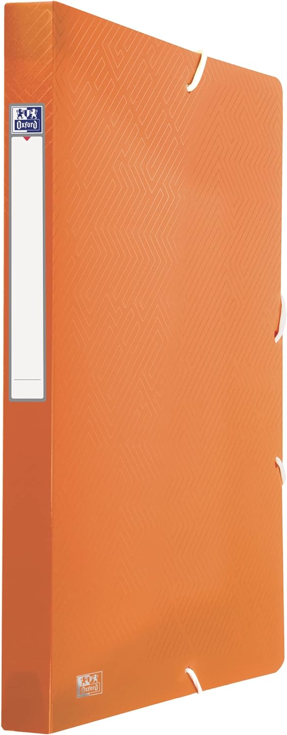 Oxford Sammelbox A4, Rückenbreite 2,5 cm, Kunststoff, 8 Farben, 10 Stück