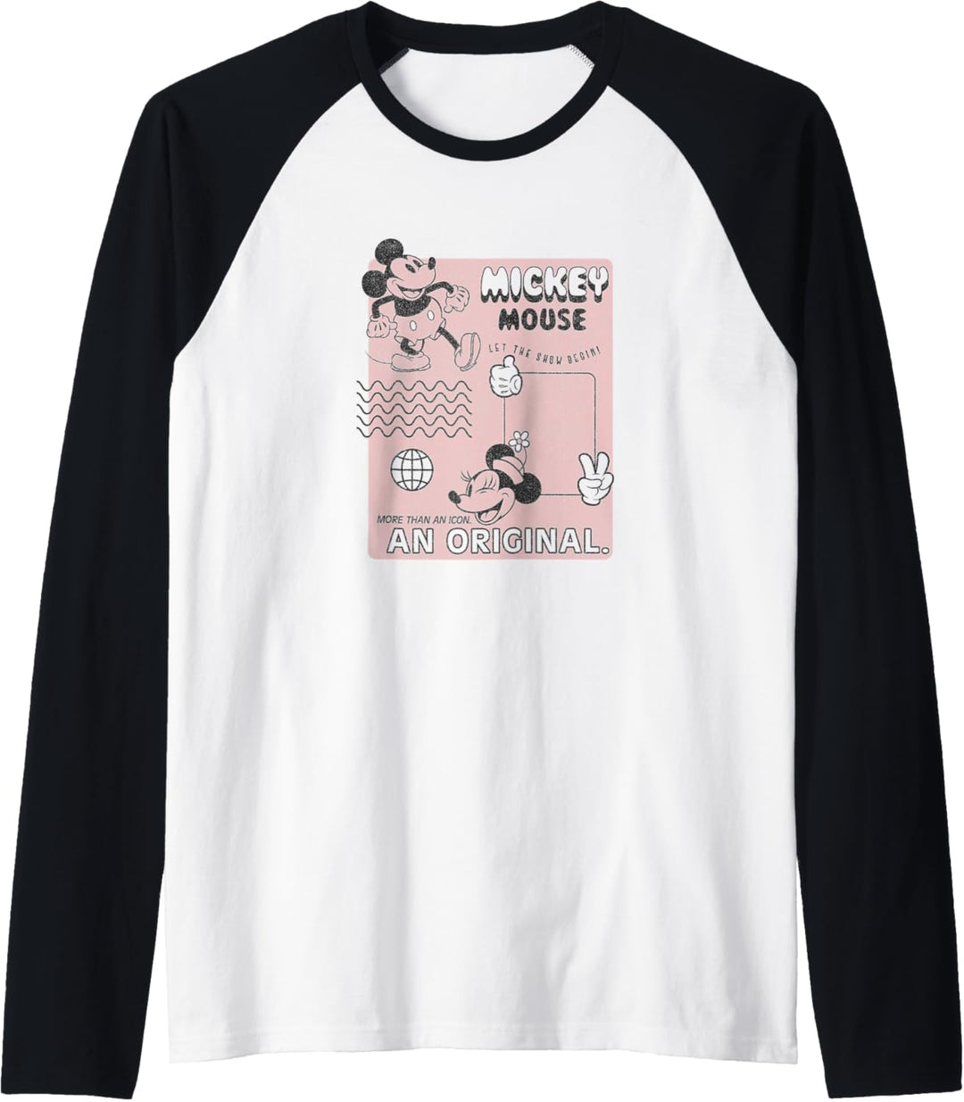 Disney Mickey And Friends Mickey Mouse An Original Poster Raglan