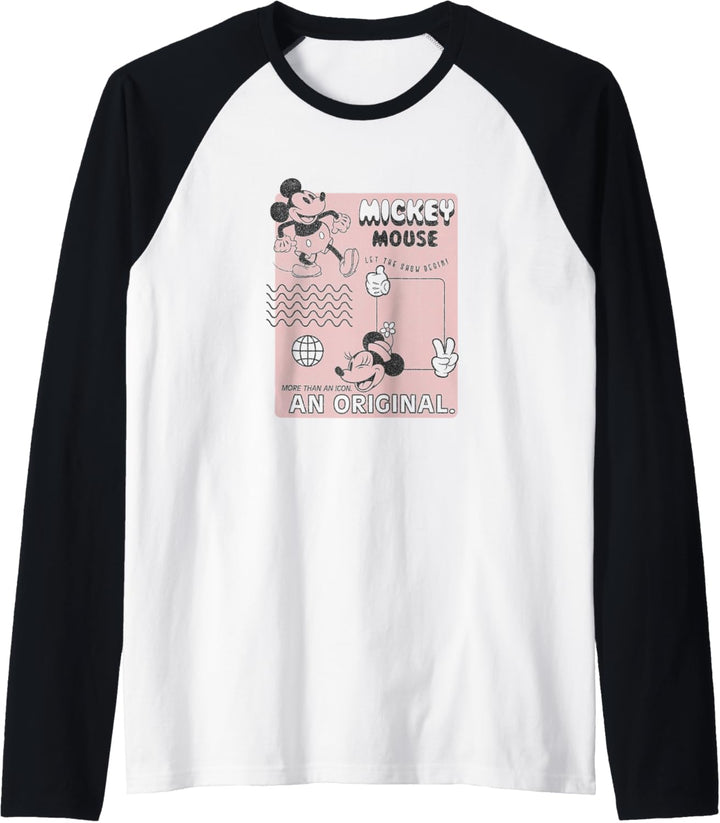 Disney Mickey And Friends Mickey Mouse An Original Poster Raglan