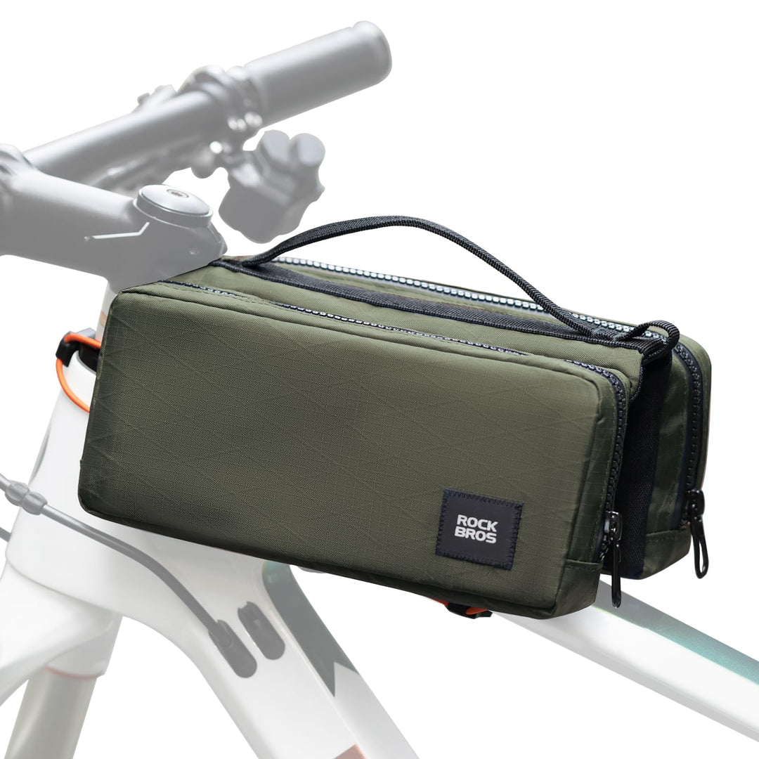 ROCKBROS Fahrrad Rahmentasche Fahrradtasche Rahmen Aufbewahrungstasche mit Schultergurt Fahrrad Ober