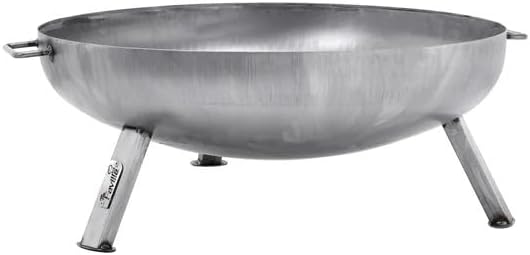 Favilla Bombe Basic Feuerschale 64,5cm – Robuste Stahl-Feuerschale für Garten, Terrasse & Outdoor, m