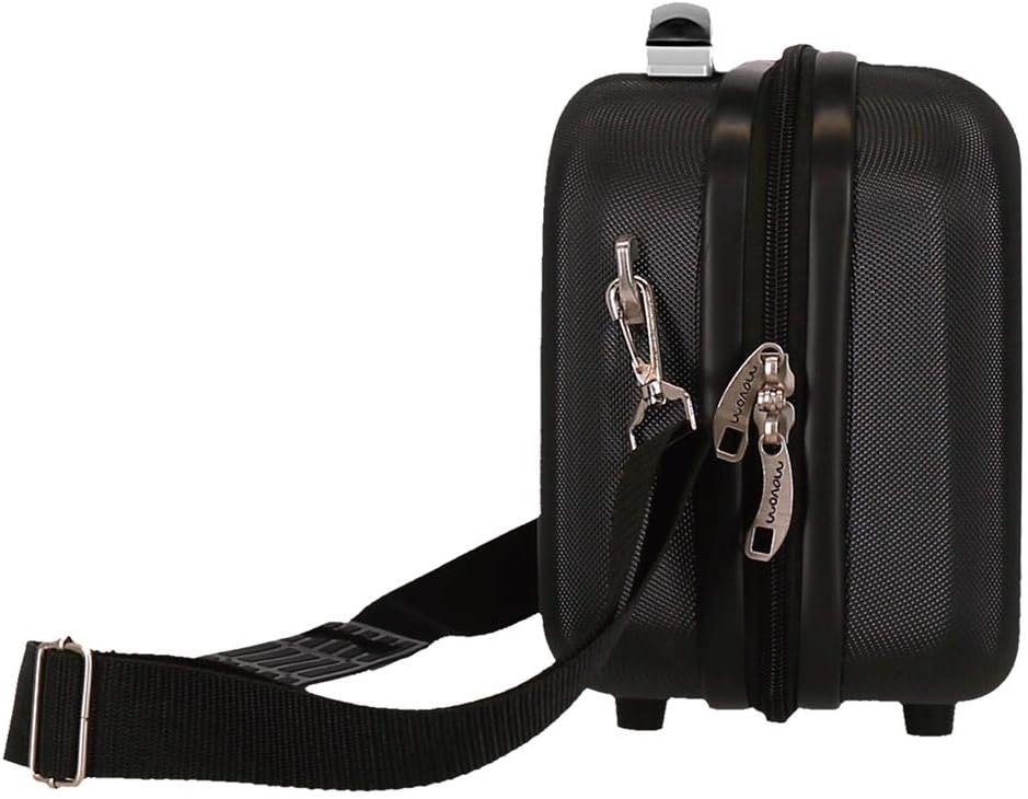 Movom Riga Anpassungsfähiger Schönheitsfall Schwarz 29x21x15 cms ABS, Schwarz