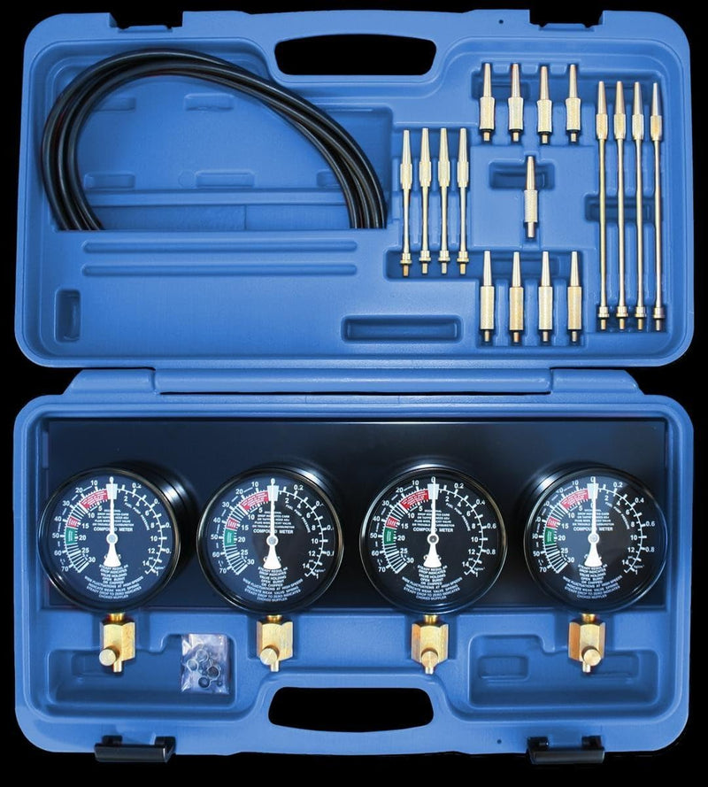 SW-Stahl 26093L Synchrontester für Vergaser, blau/schwarz