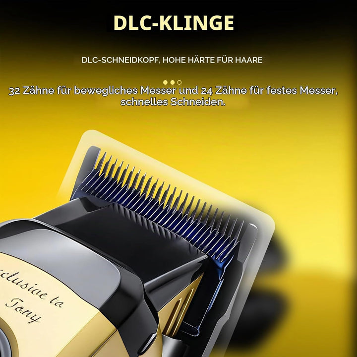 KEMEI KM-90-4 Professionelle schnurlose Haarschneidemaschine, verstellbare Klinge, Haar- &amp; Bartschne