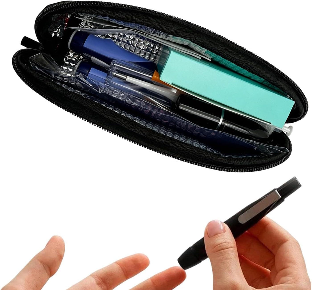 Generisch Reisekühltasche Wasserdichter Aufbewahrungsbeutel Schwarz, Schwarz