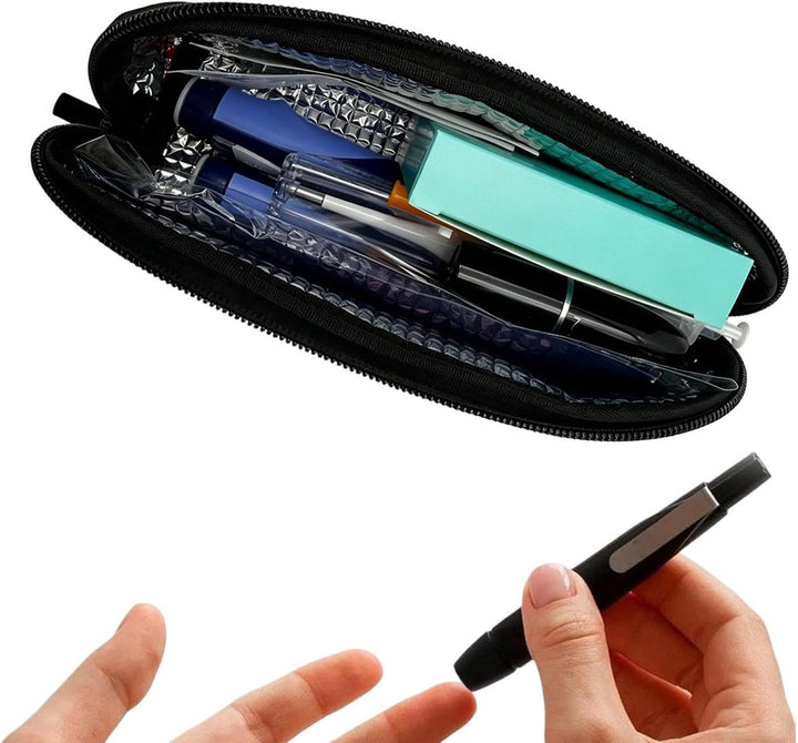 Generisch Reisekühltasche Wasserdichter Aufbewahrungsbeutel Schwarz, Schwarz