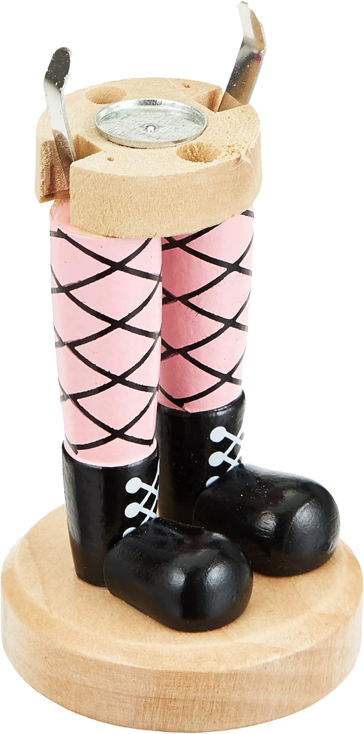 Dekohelden24 Räucherfrau als Punk Lady, ca. 19 cm, 521101, Punk Lady