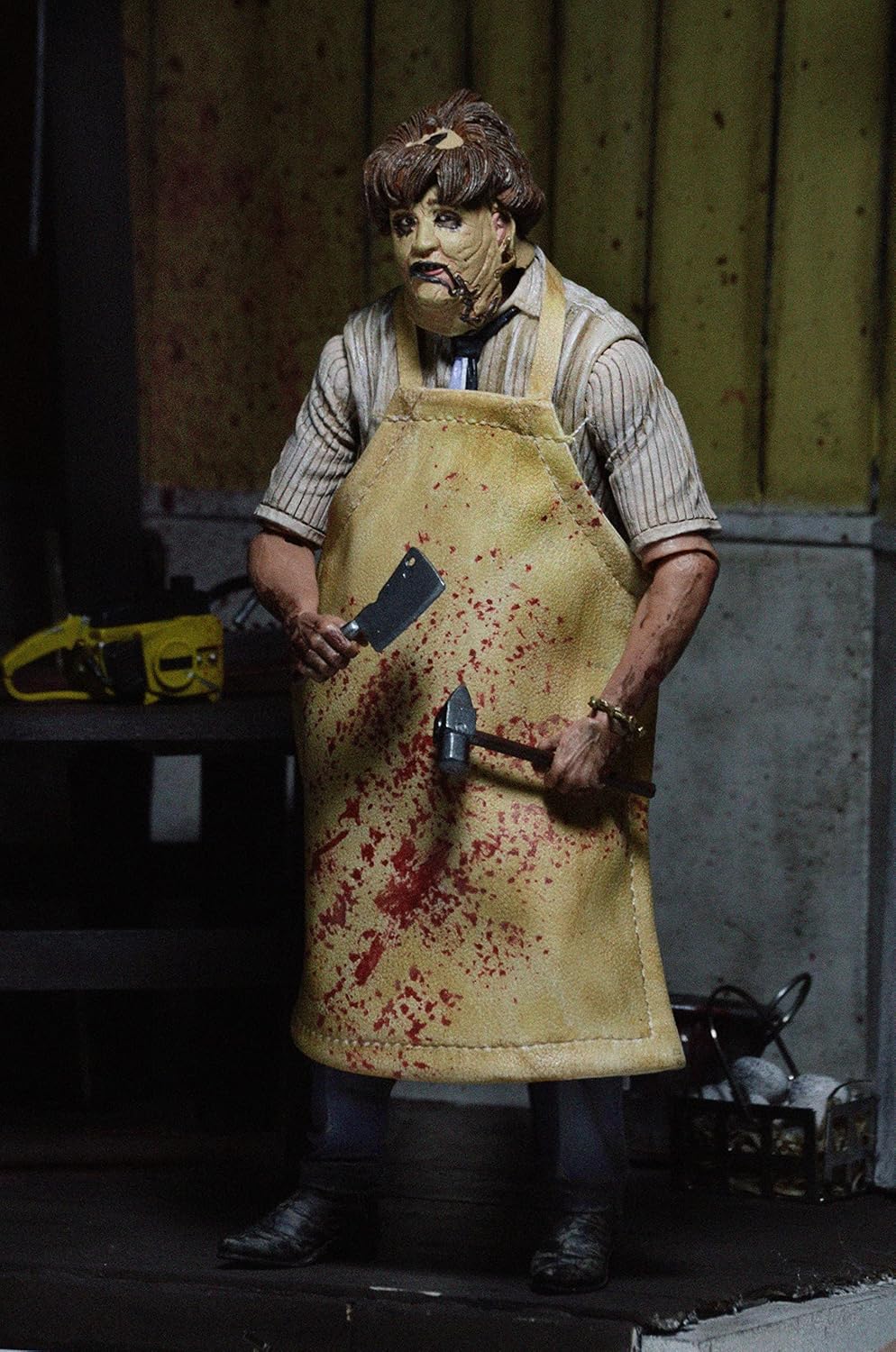 NECA 39748 Actionfigur „Texas Chainsaw Massacre Ultimate Leatherface“, ca. 18 cm