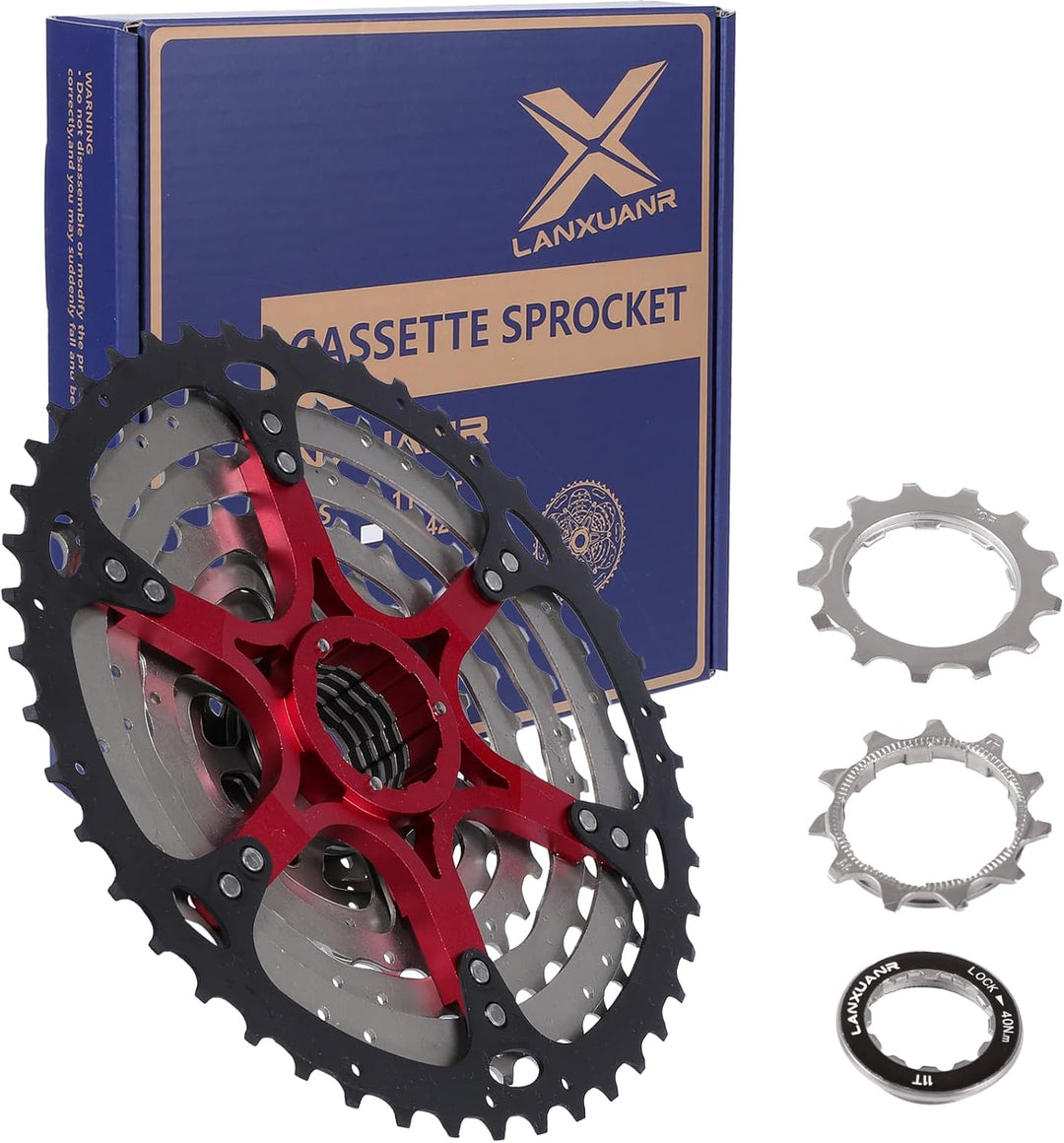11 Fach Fahrrad Kassetten ist für Mountainbikes und Rennräder geeignet. Superleicht 11-52T, 11-52T